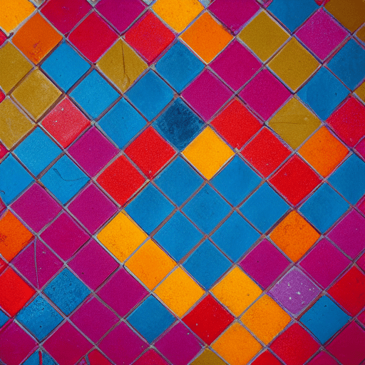 πλακάκια floor tiles colorful