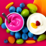 γιαούρτι yogurt colorful