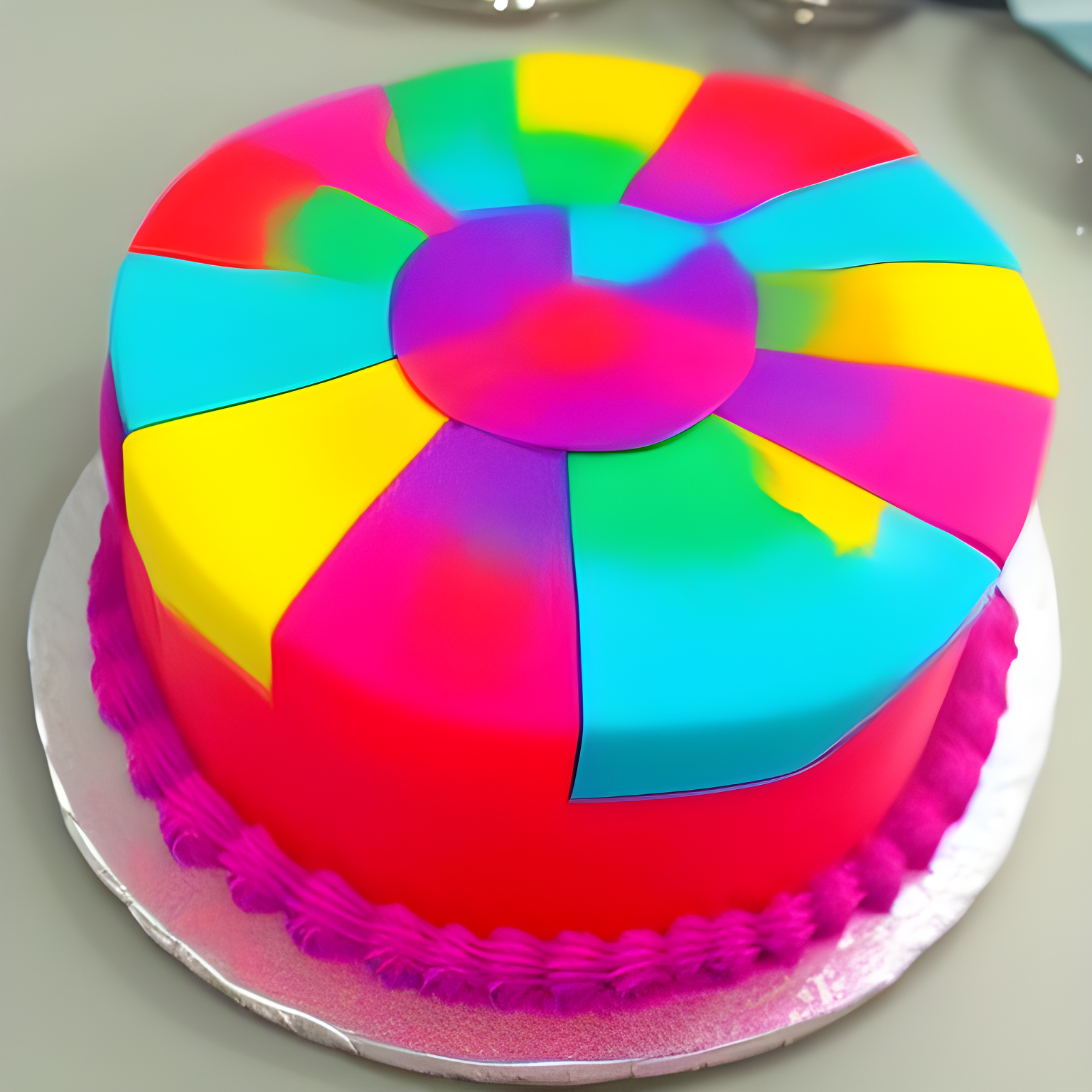 κεικ cake colorful