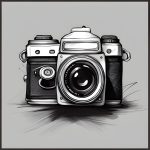 φωτογραφικη μηχανη ονειροκριτης photo camera artistic drawing, trending on artstation