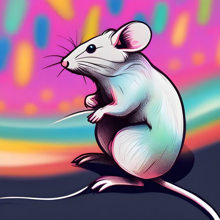 ποντίκι ονειροκρίτης mouse artistic drawing, trending on artstation, colorful