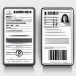 ταυτότητα ονειροκρίτης identity document black and white